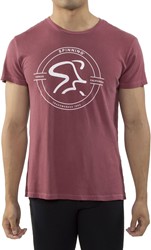 Mens Trademark Short-Sleeve Tee Red Medium