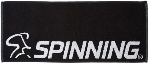 Spinning® Black and White Towel
