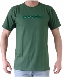 Spinning® Embroidery Unisex Shirt Green