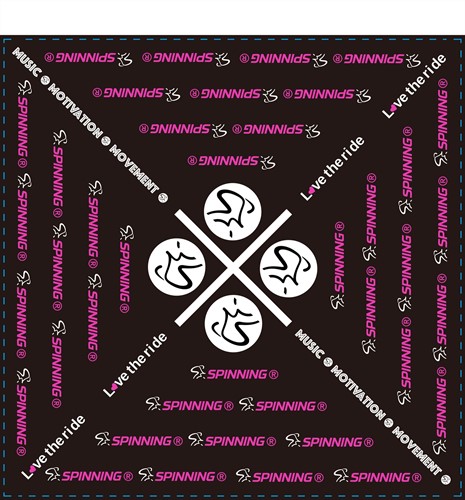 Spinning® Bandana Pink