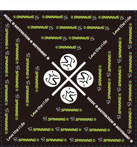 Spinning® Bandana Neon Yellow