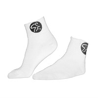 Medallion Socks White/Black Large