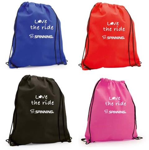 Love the Ride Drawstring Bags (various colors)