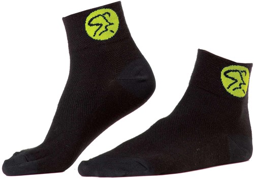 Medallion Socks Black/Green