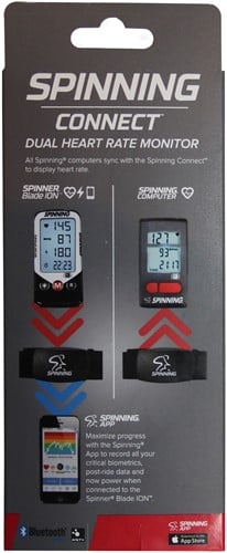 Spinning Connect Dual Heart Rate Monitor Chest Strap Mad Dogg Athletics