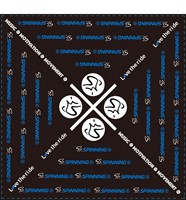 Spinning® Bandana Blue