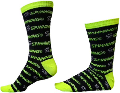 High Sock Spinning® Black/Yellow