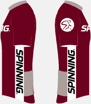 Spinning® Italy Red Unisex Short-Sleeve Jersey-2