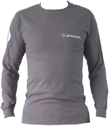 Spinning® Ultra Cotton Long-Sleeve Charcoal XX-Large