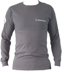 Spinning® Ultra Cotton Long-Sleeve Charcoal