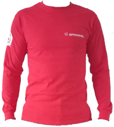 Spinning® Ultra Cotton Long-Sleeve Red Large