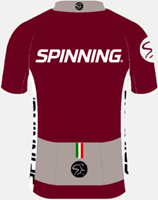 Spinning® Italy Red Unisex Short-Sleeve Jersey-3