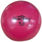 Peak Pilates® Weighted Ball - 1LB / 0.45 KG Pink