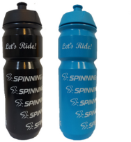 Spinning® Black + Light Blue Bottle Bundle